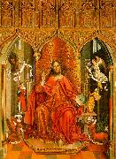 Fernando  Gallego Christ Giving his Blessing oil painting